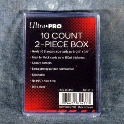 Ultra-Pro 2-Piece 10ct Plastic Box