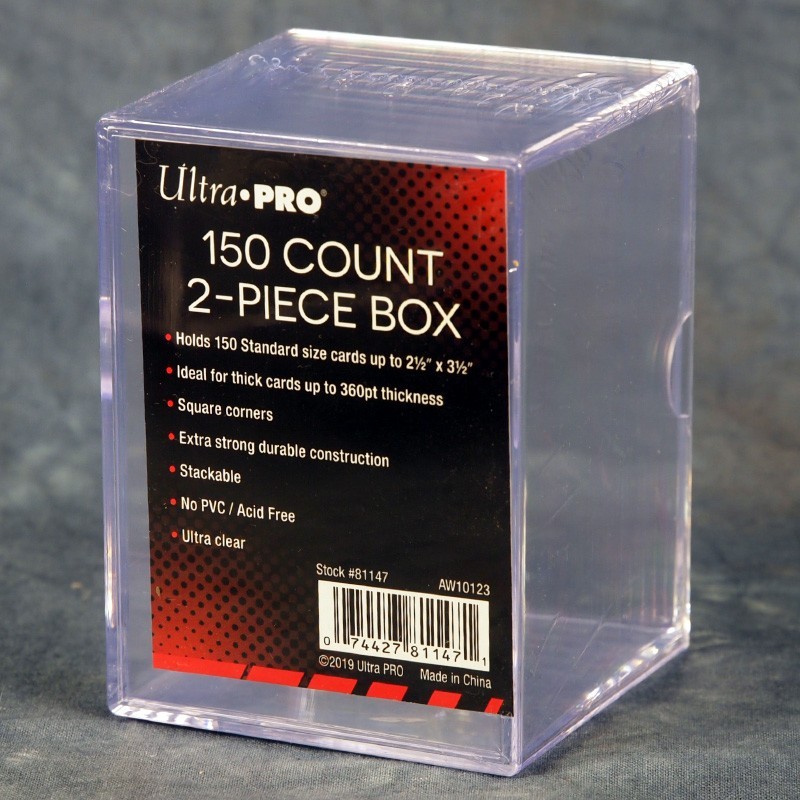 Ultra-Pro 2-Piece 150ct Plastic Storage Box
