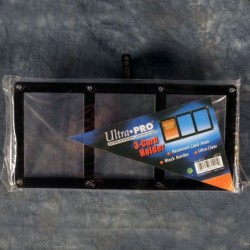 Ultra-Pro THREE-CARD BLACK BORDER SCREWDOWN