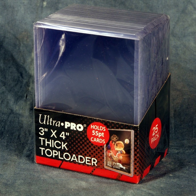 Ultra-Pro Toploader 3x4 55pt 25 count