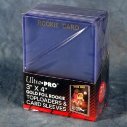Ultra-Pro Toploader 35pt Rookie Gold 25ct w/sleeves