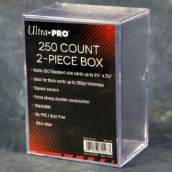 Ultra-Pro 2 Piece Box holds 250