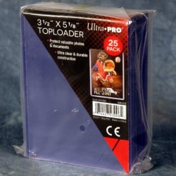 Ultra-Pro 3.5 x 5.125 Toploader 25 Count