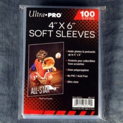 Ultra-Pro 4x6 Soft Sleeves