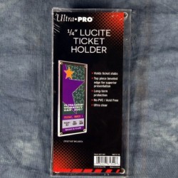 Ultra-Pro .25 Inch Lucite Ticket Holder