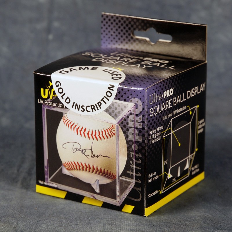 Ultra-Pro Game Used Baseball Holder Clear Square UV