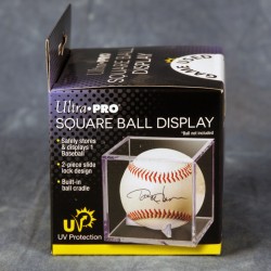 Ultra-Pro Game Used Baseball Holder Clear Square UV