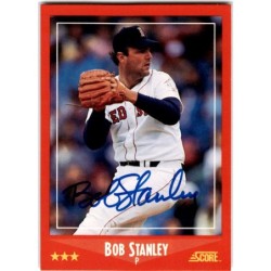 IP Autograph 1988  Score 300 Bob Stanley