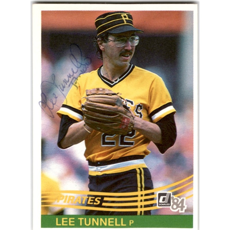 1984  Donruss 592 Lee Tunnell