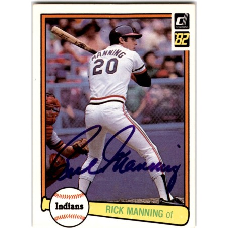 1982  Donruss 85 Rick Manning