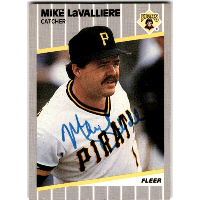 1989  Fleer 213 Mike LaValliere
