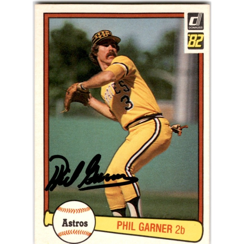 1982  Donruss 544b Phil Garner