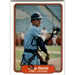 1982  Fleer 592 Jody Davis