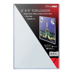 Ultra-Pro 6x9" Toploader (Single Piece)