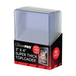 Ultra-Pro 120point THICK Toploaders 10 count
