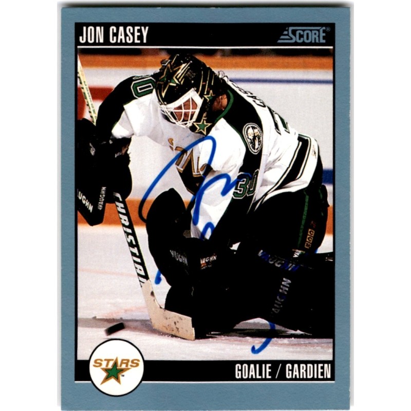 IP Autograph 1992 Score Canadian No.249 Jon Casey