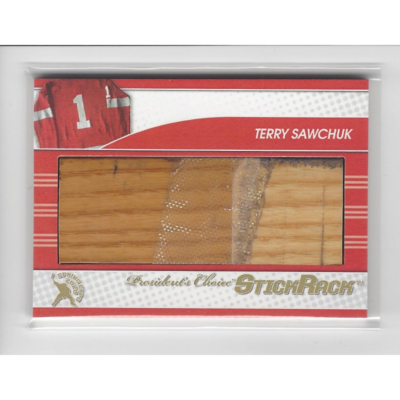 Terry Sawchuk 2021 President's Choice StickRack Expo Redemption 1/1