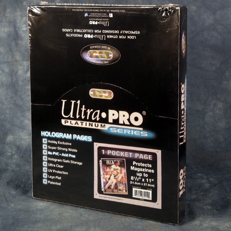 Ultra-Pro One Pocket Magazine Pages (Single Page)