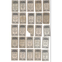1911-12 C55 COMPLETE SET W/GRADED GEORGES VEZINA RC