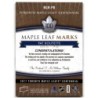 2017-18 Upper Deck Toronto Maple Leafs Centennial Marks Autographs MLM-PB PAT BOUTETTE