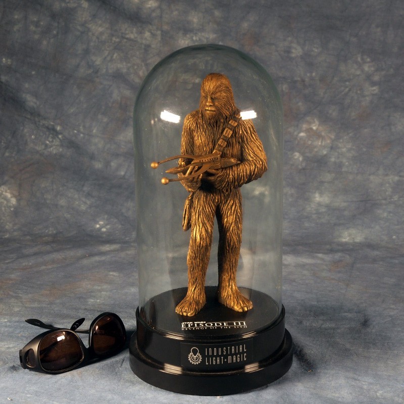 Chewbacca Star Wars: Episode III Studio Executive Gift Resin Maquette Produced By Industrial Light & Magic