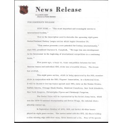 1975-76 New York Rangers/Soviet Army Amazing Autograph & Historical Collection curated by Ron Stewart