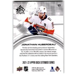 2021-22 Upper Deck Extended Reflections 17 Jonathan Huberdeau