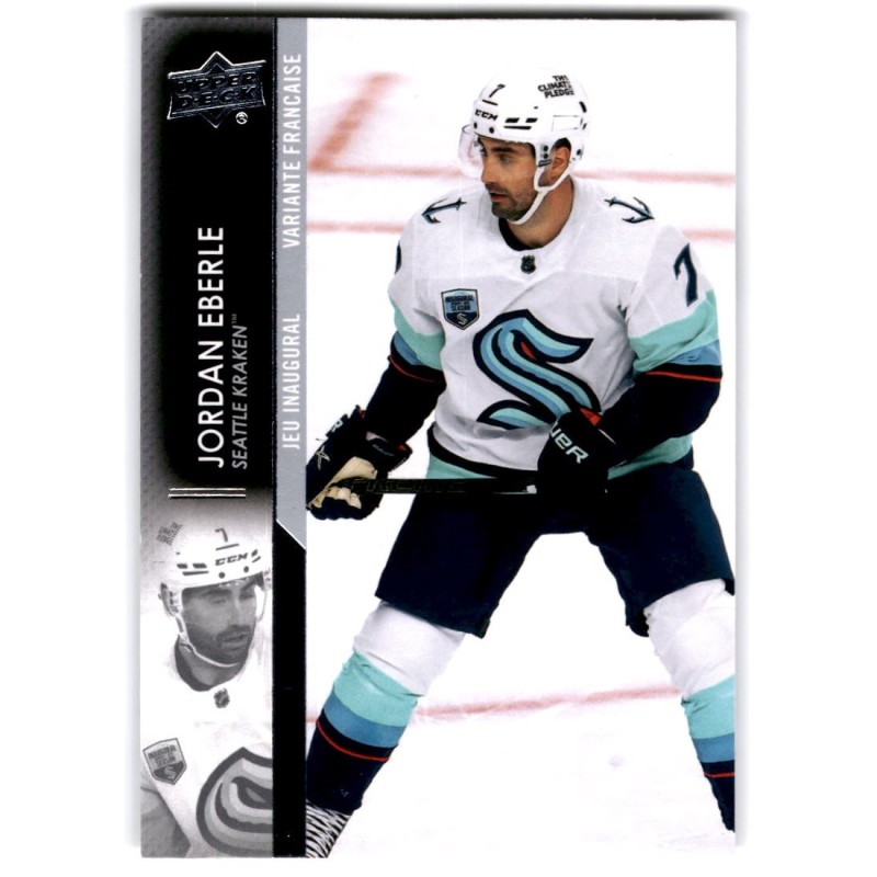 2021-22 Upper Deck Extended French 689 Jordan Eberle