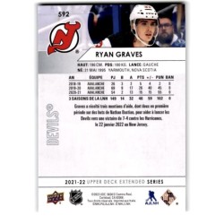 2021-22 Upper Deck Extended French 592 Ryan Graves