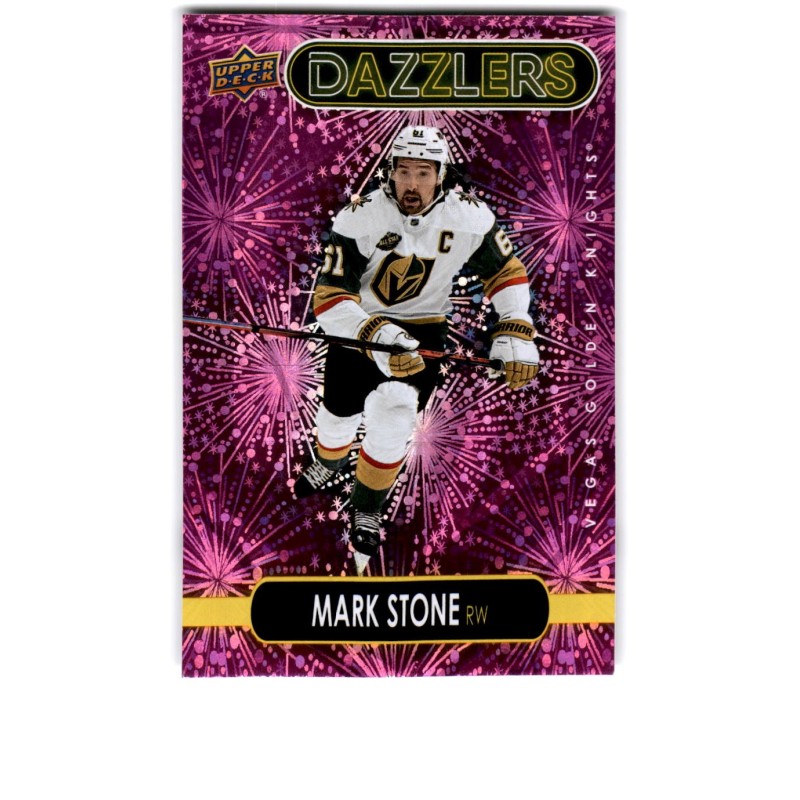 2021-22 Upper Deck Extended Dazzlers Pink DZ-146 Mark Stone