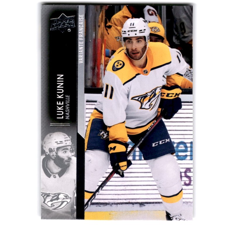 2021-22 Upper Deck Extended French 589 Luke Kunin