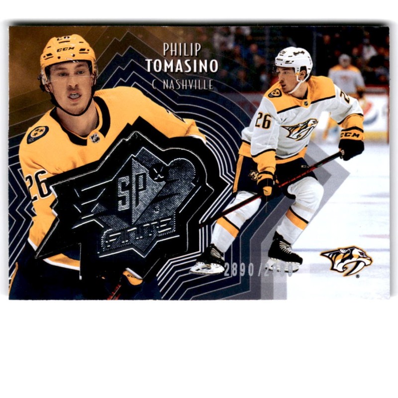 2021-22 Upper Deck Extended SPx Finite SF-28 Philip Tomasino