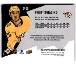 2021-22 Upper Deck Extended SPx Finite SF-28 Philip Tomasino