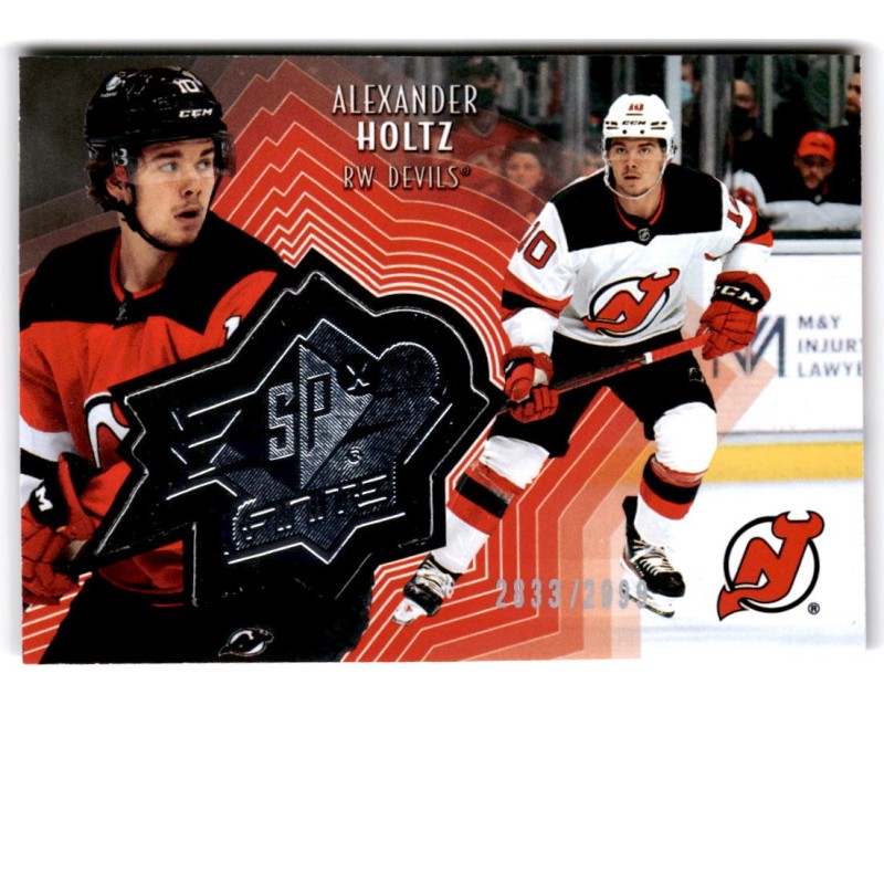 2021-22 Upper Deck Extended SPx Finite SF-30 Alexander Holtz