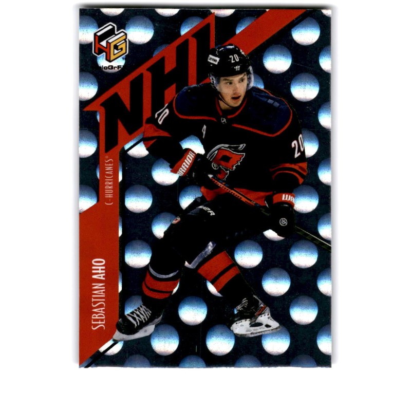 2021-22 Upper Deck Extended HoloGrFx NHL-7 Sebastian Aho