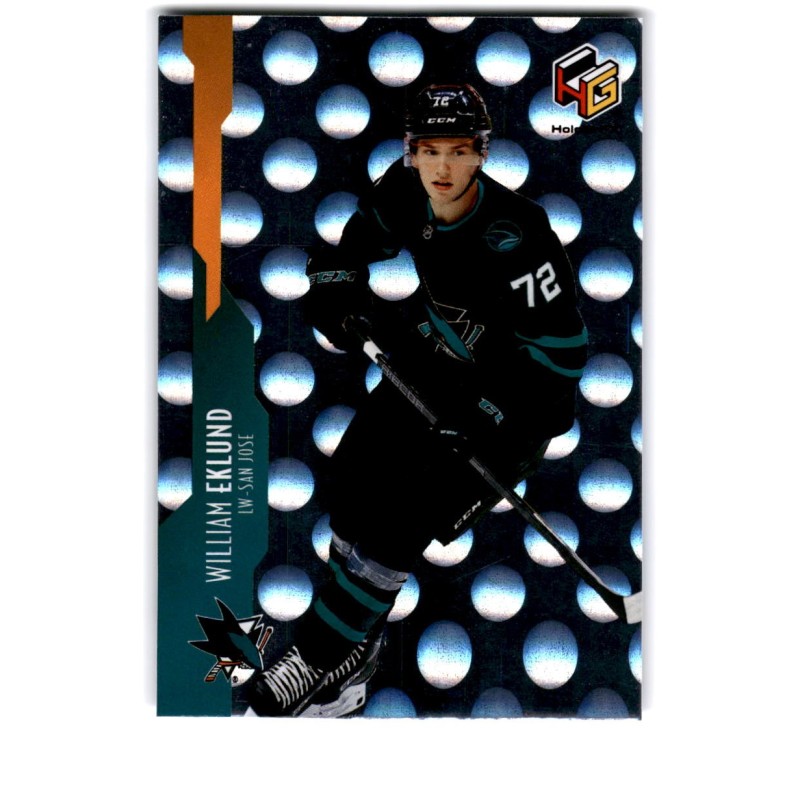 2021-22 Upper Deck Extended HoloGrFx HG-10 William Eklund