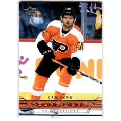 2021-22 Upper Deck Extended Young Guns, 2006-07 Upper Deck Retro T-94 Cam York