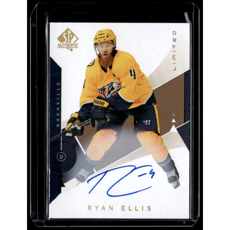 2018 SP Authentic  Limited 86 Ryan Ellis