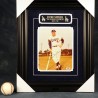 Duke Snider Autographed Brooklyn Dodgers Framed/Matted 8x10 with PSA/DNA Certification