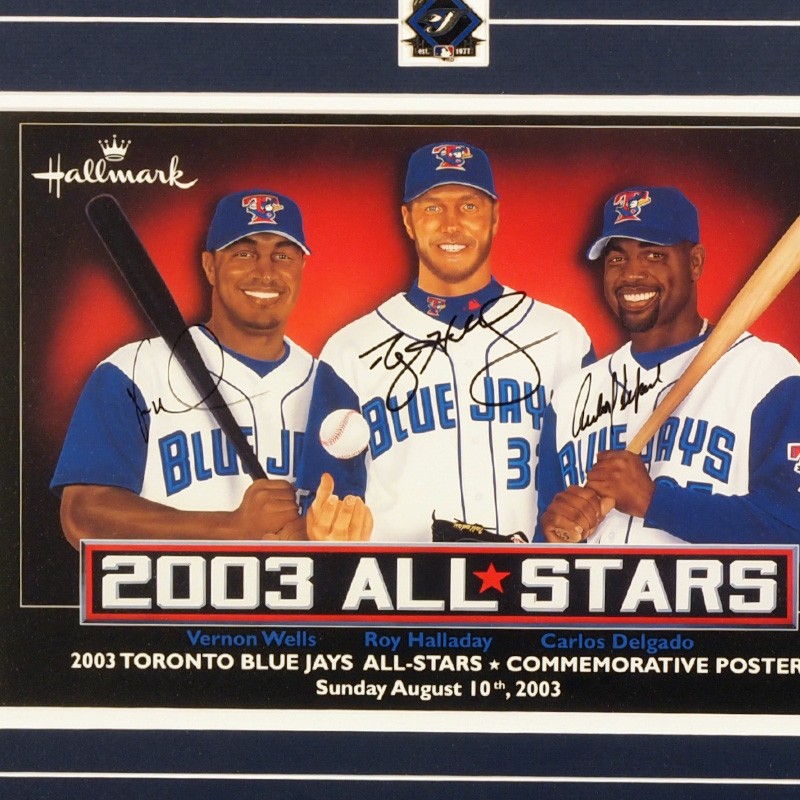 Stunning Roy Halladay Signed Heavily Inscribed Toronto Blue Jays STAT —  Showpieces Sports