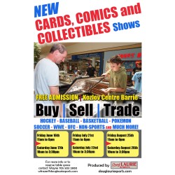 Free Show Poster and Flyer Downloads - June July and August 2023 Collectibles Shows